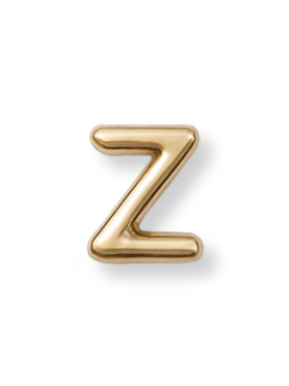 Gold Letter Slide Charms