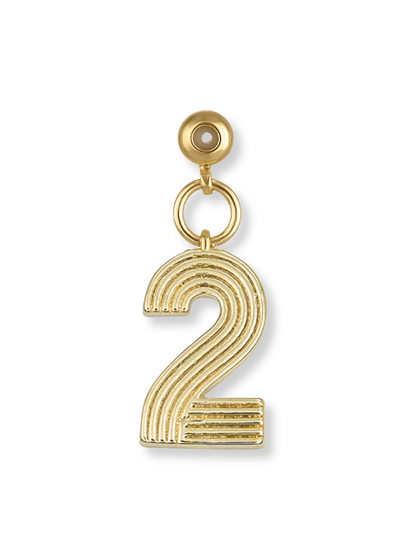Groove Number Grip Charm