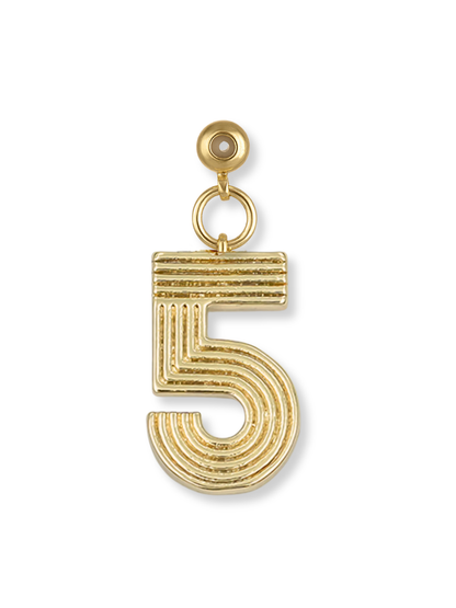 Groove Number Grip Charm