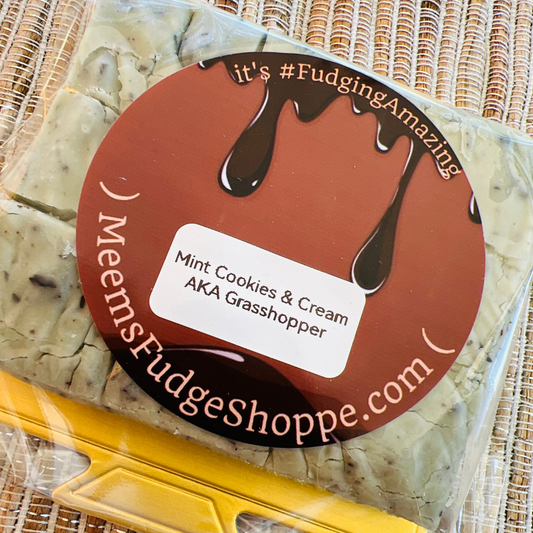 Handmade Mint Cookies and Cream Fudge | Meem's Fudge Shoppe
