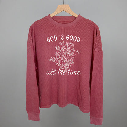 God Is Good All The Time Floral