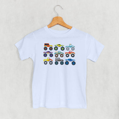 Colorful Monster Truck Doodle (Kids)