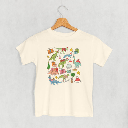 Christmas Dinosaur Collage (Kids)