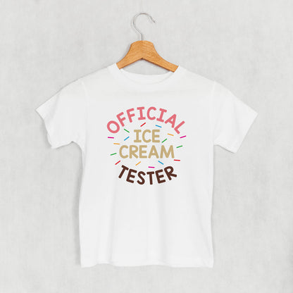 Official Ice Cream Tester (Kids)