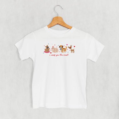 I Woof You The Most Dog Doodles (Kids)