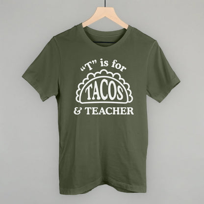 T is for Tacos and Teacher (Red and Green)