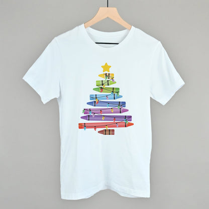 Crayon Christmas Tree