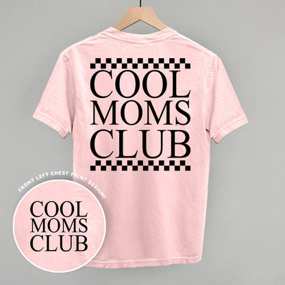 Cool Moms Club Checkered (Back Print)