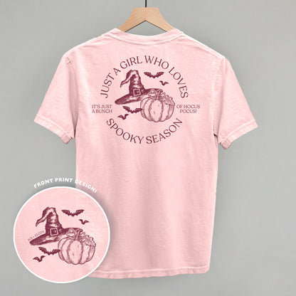 Just A Girl Who Loves Spooky Season (Back Print)