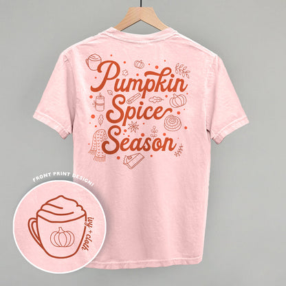 Pumpkin Spice Season Doodles (Back Print)