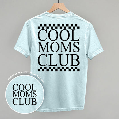 Cool Moms Club Checkered (Back Print)
