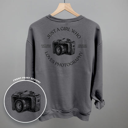 Just A Girl Who Loves Photography (Back Print)