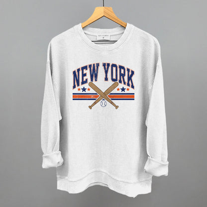 New York Baseball (Blue/Orange)