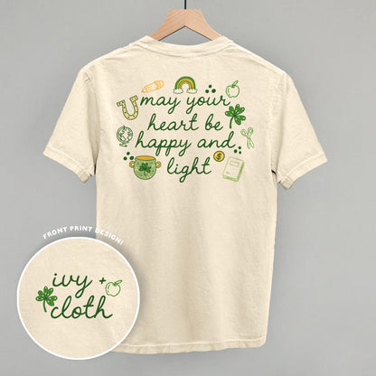 May Your Heart Be Happy And Light (Back Print)