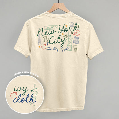 New York City Doodles (Back Print)