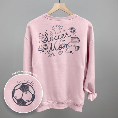 Soccer Mom (Script + Doodles) (Back Print)
