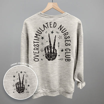 Overstimulated Nurses Club (Back Print)