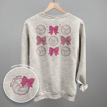 Volleyballs and Bows (Back Print)
