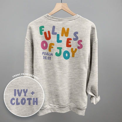 Fullness Of Joy Colorful (Back Print)