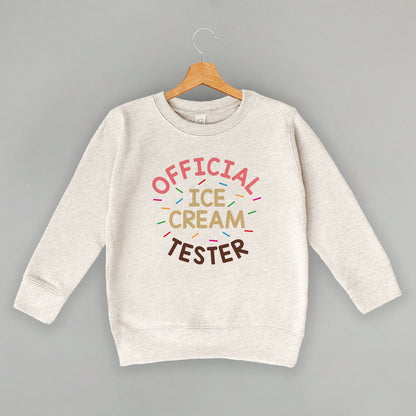 Official Ice Cream Tester (Kids)
