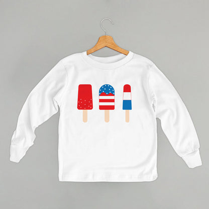 Red White & Blue Popsicles (Kids)