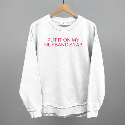 Put It On My Husband's Tab (Pink)