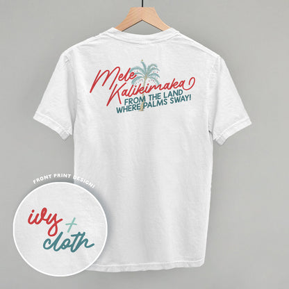 Mele Kalikimaka (Back Print)