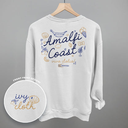 Amalfi Coast Doodles (Back Print)