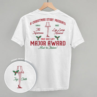 Major Award Leg Lamp (Back Print)