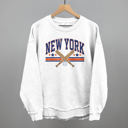 New York Baseball (Blue/Orange)