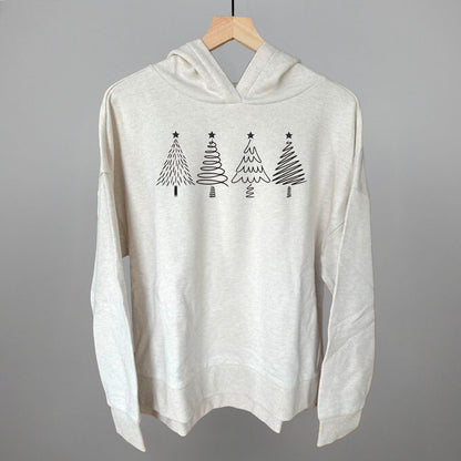 Christmas Tree Doodles (Black)