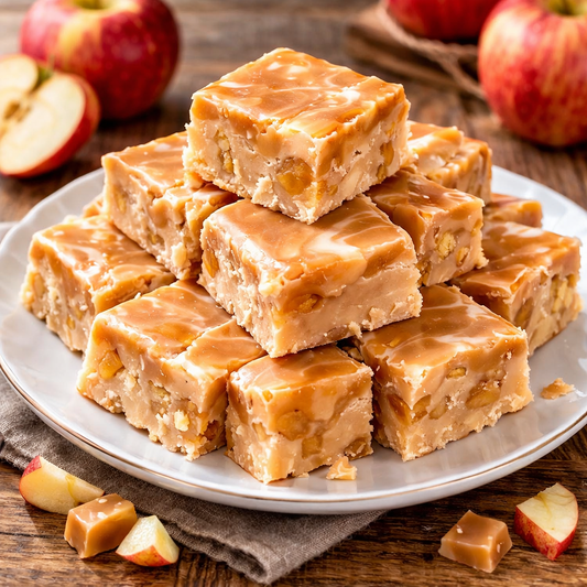 Handmade Caramel Apple Fudge with Real Apples | Meem's Fudge Shoppe