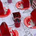 Ice Cream Coloring Tablecloth