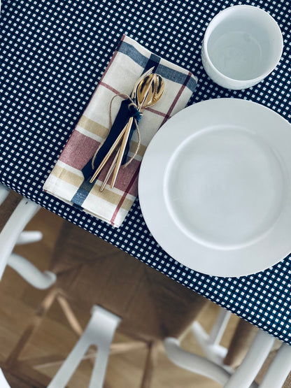 Everyday August Gingham - Navy