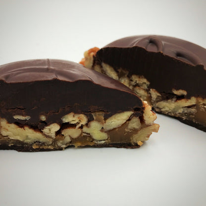 Dark Chocolate Pecan Turtles
