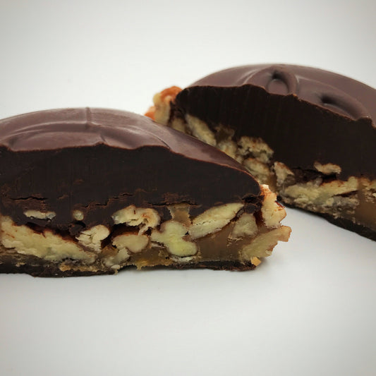 Dark Chocolate Pecan Turtles