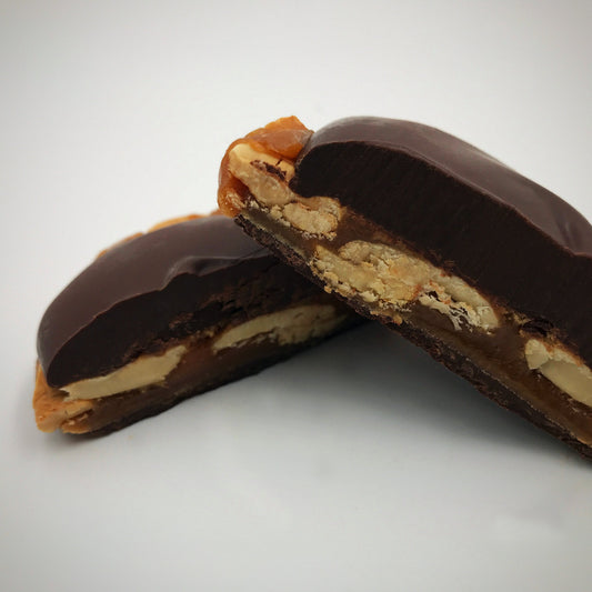 Dark Chocolate Cashew Turtles