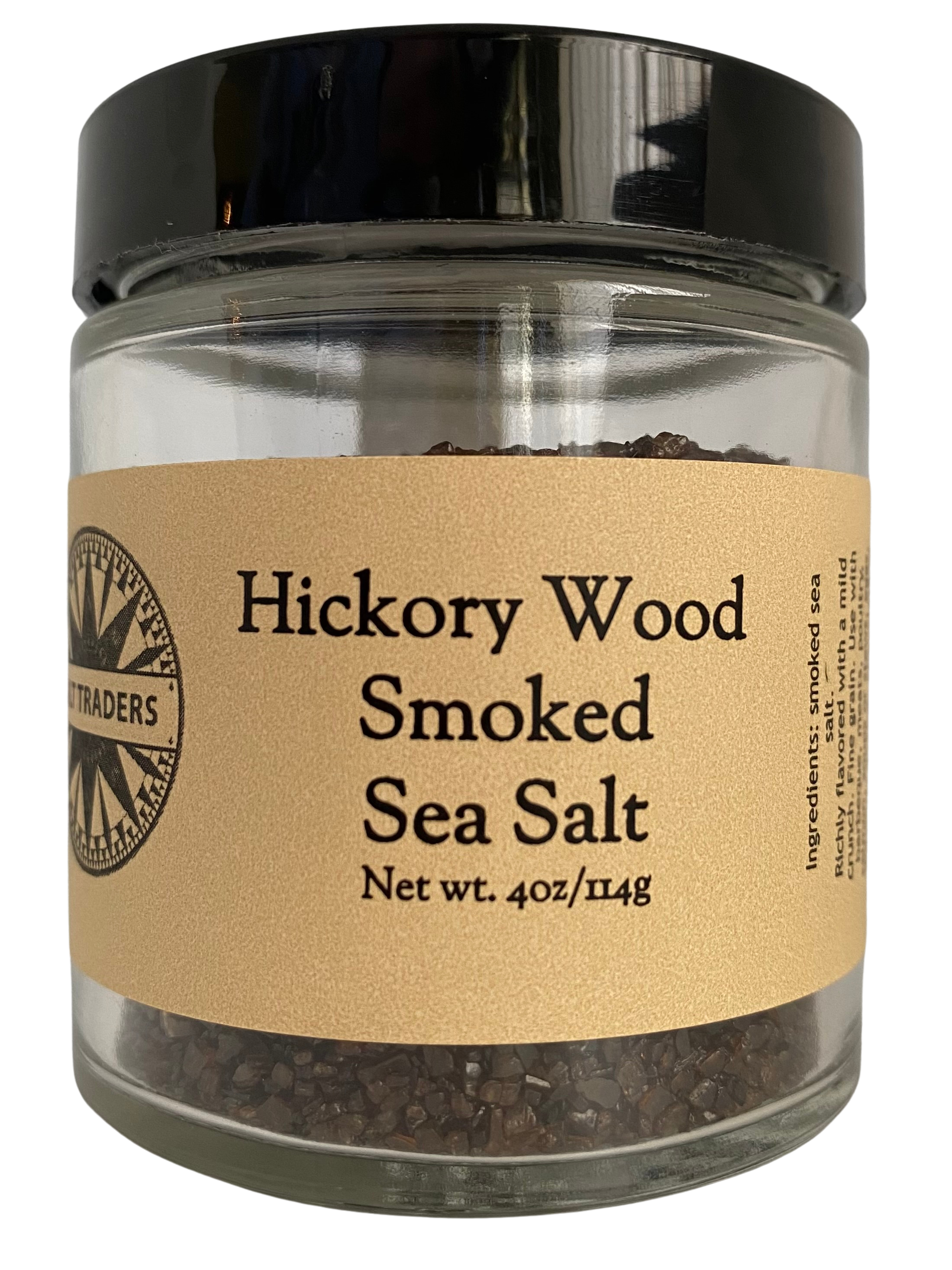 Hickory Wood Smoked Sea Salt