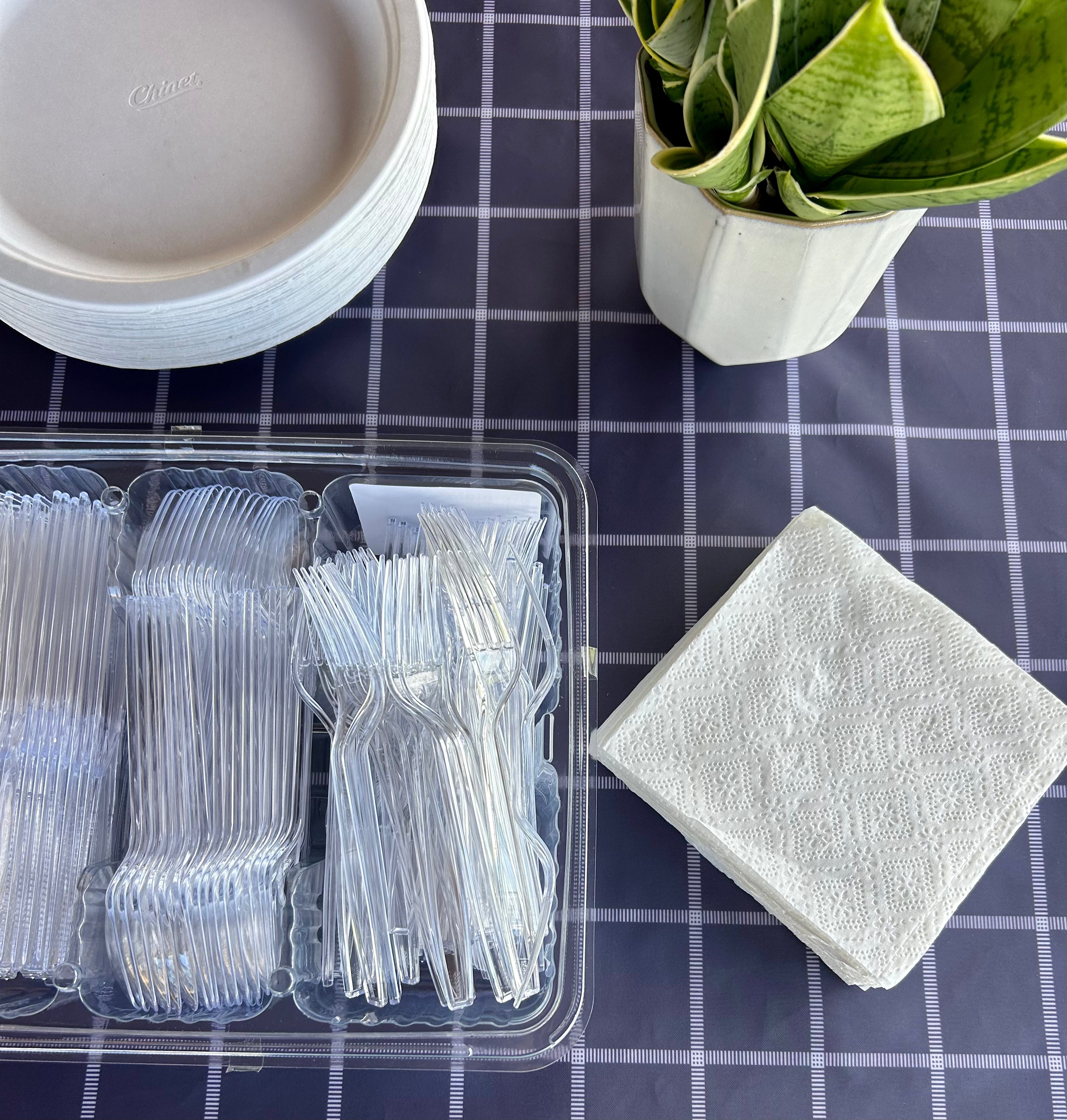 Picnic Rockwell Grid - Navy