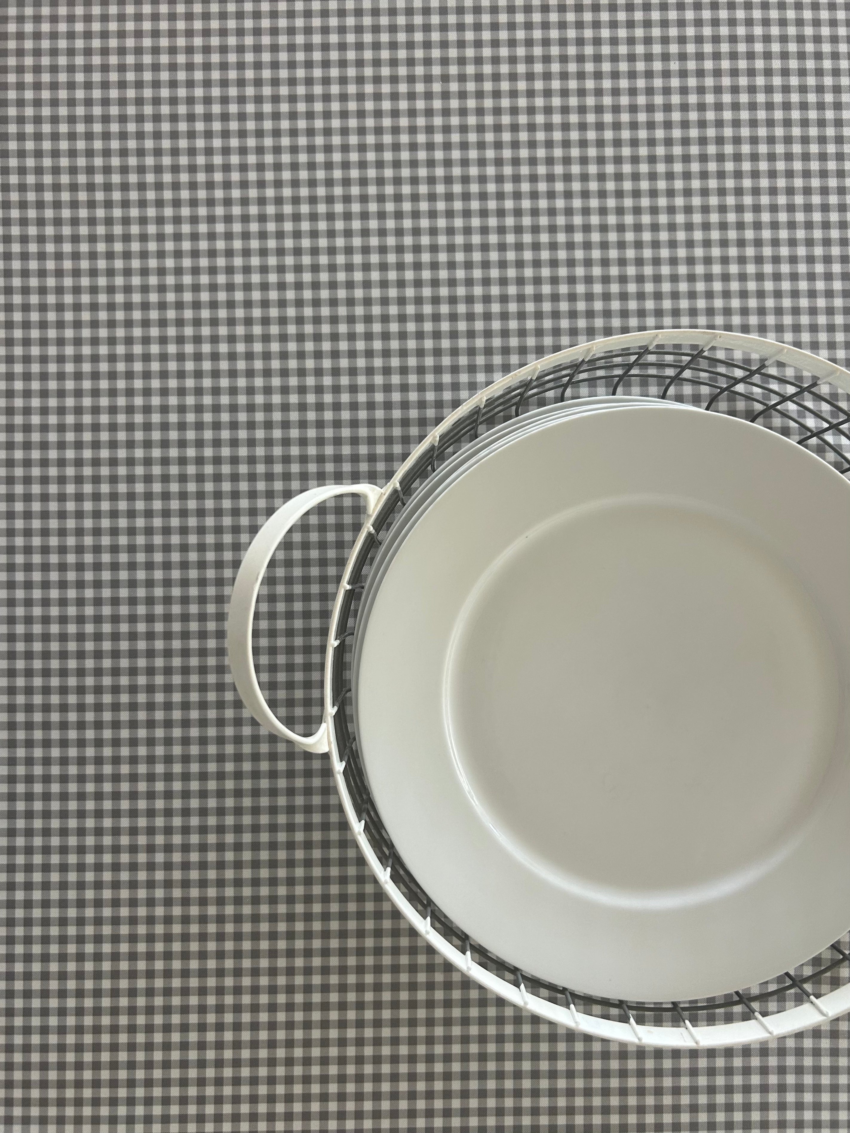 Everyday August Gingham - Gray