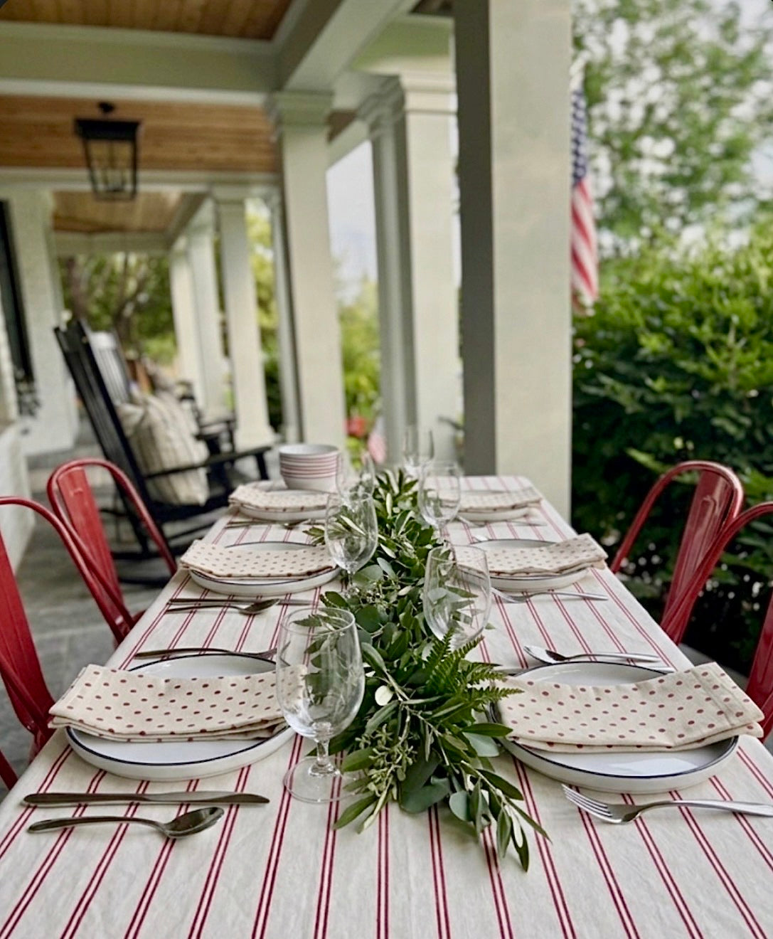 Everyday Lou Double Stripe - Red