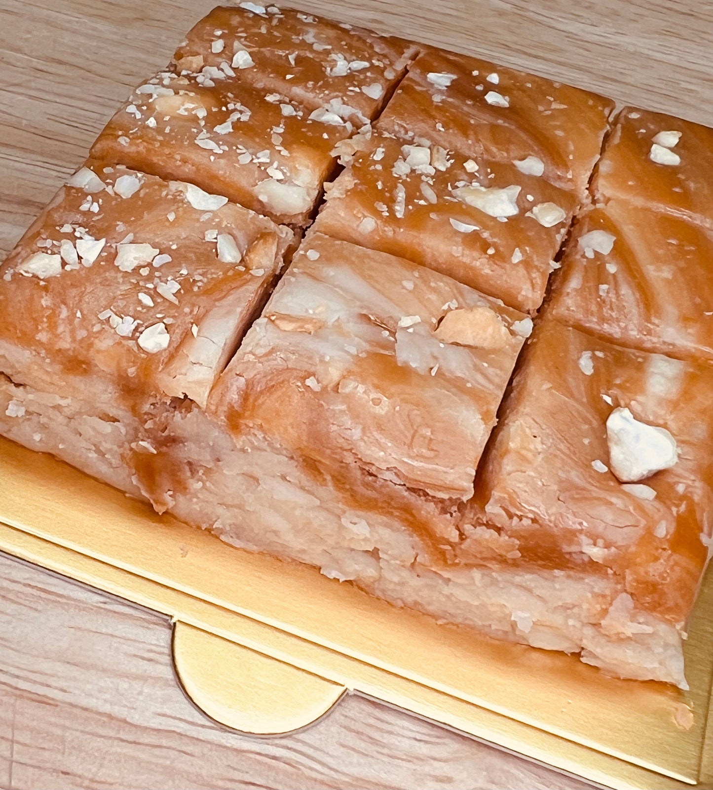 Handmade Salted Caramel Cashew Fudge | Meem's Fudge Shoppe