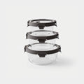 Round Glass Container Set