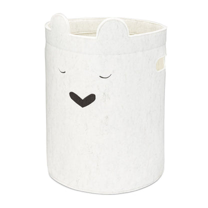 Bear Felt Laundry Hamper