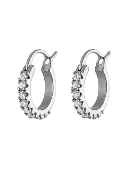 Lane Hoop Mini Silver