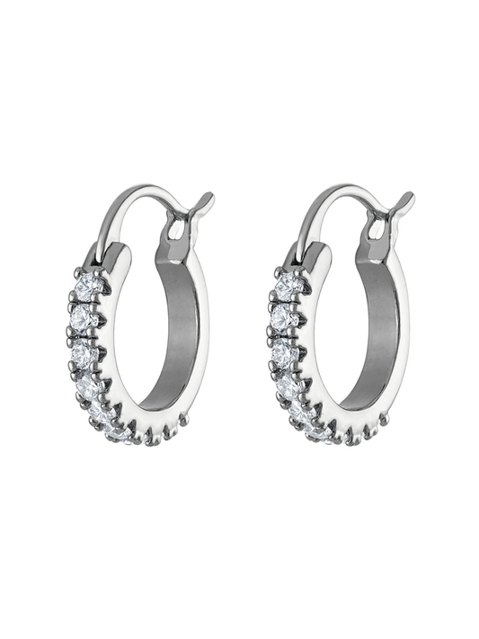 Lane Hoop Mini Silver