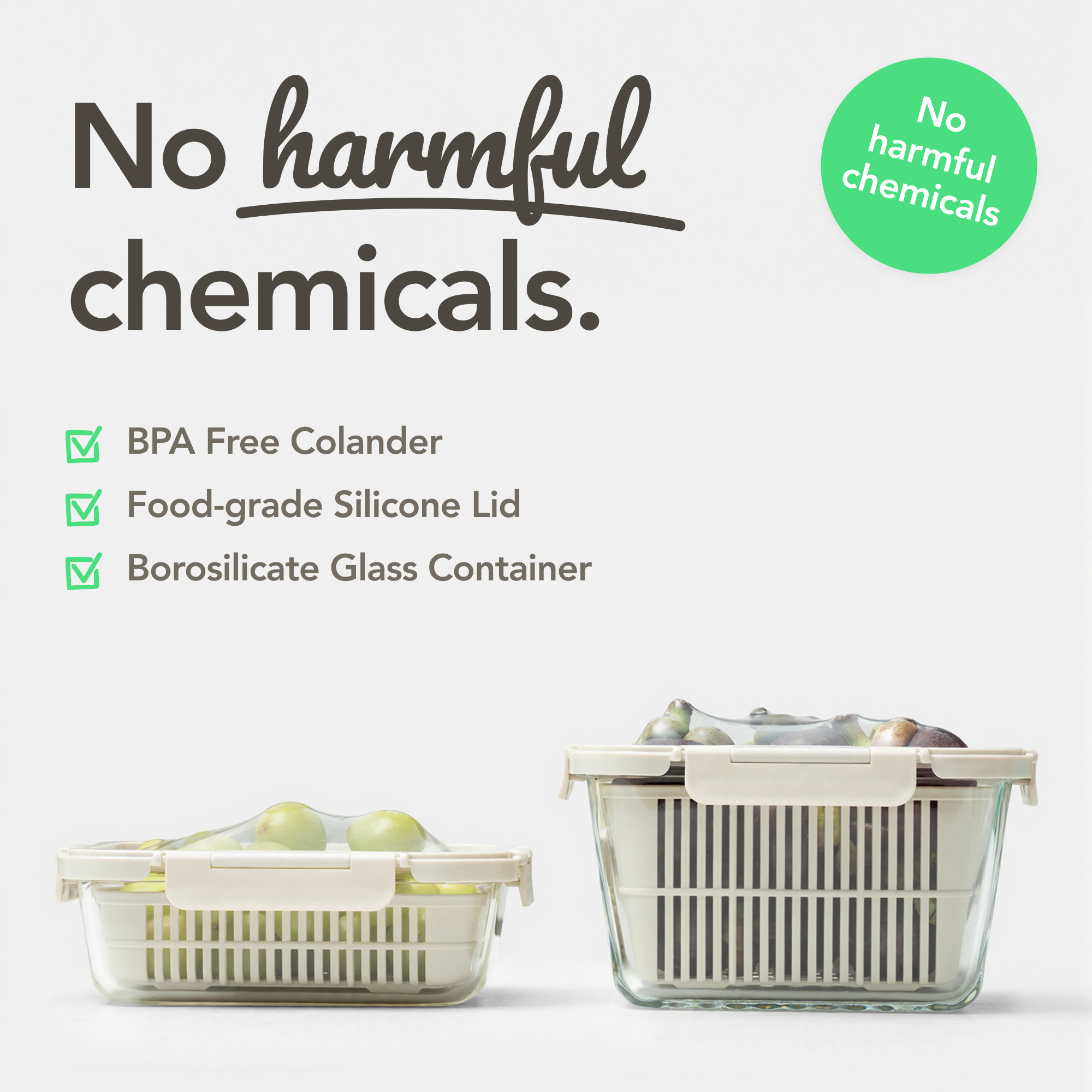 Colander Container Set