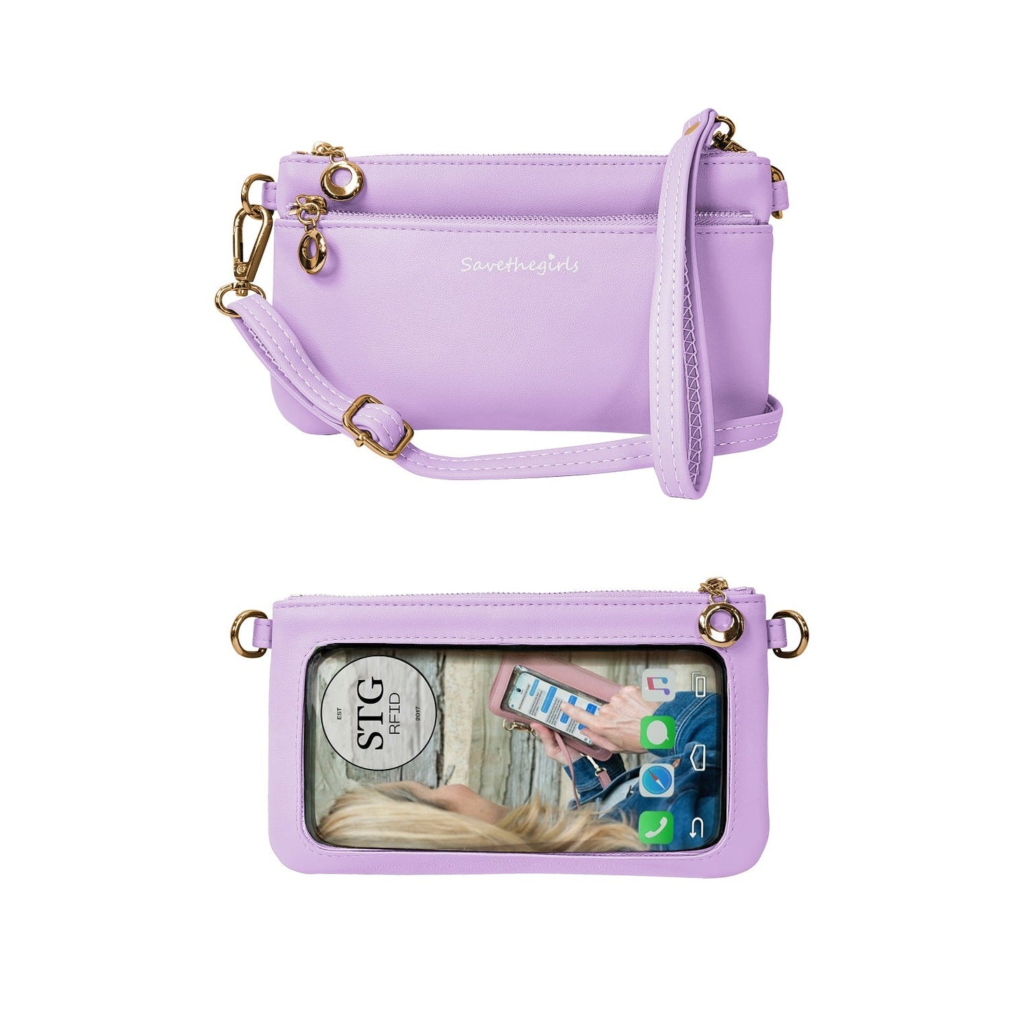 Bella RFID Touch Screen Purse