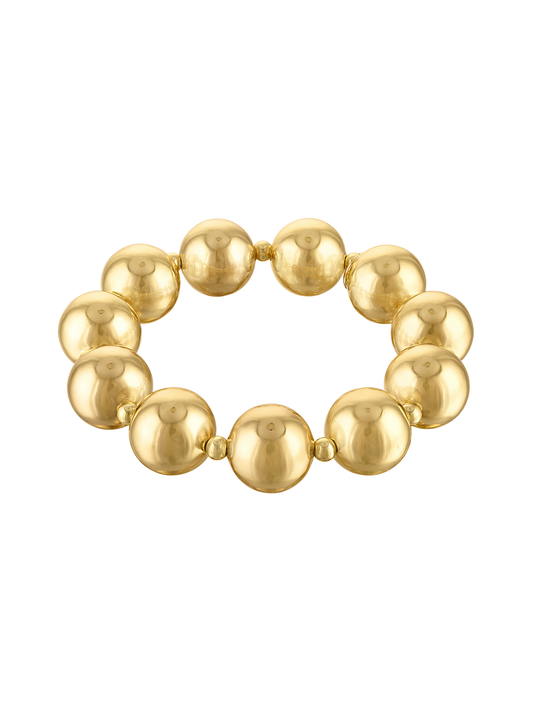 Maren Bold Bead Stretch Bracelet