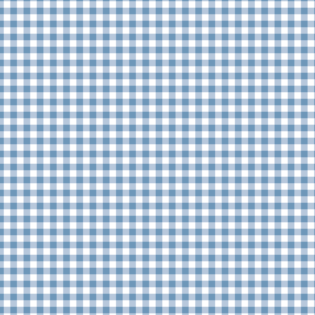Everyday August Gingham - French Blue